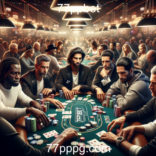 Poker: Estratégia e Habilidade na 77ppbet